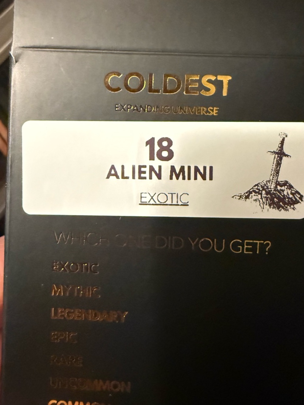 Mini the coldest Keychain - Picture 2 of 2